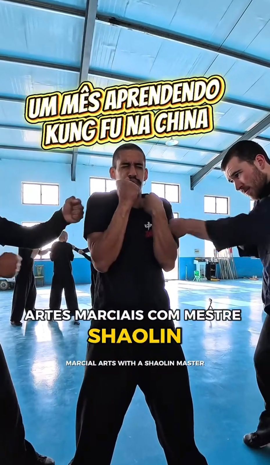 Kung Fu training in China