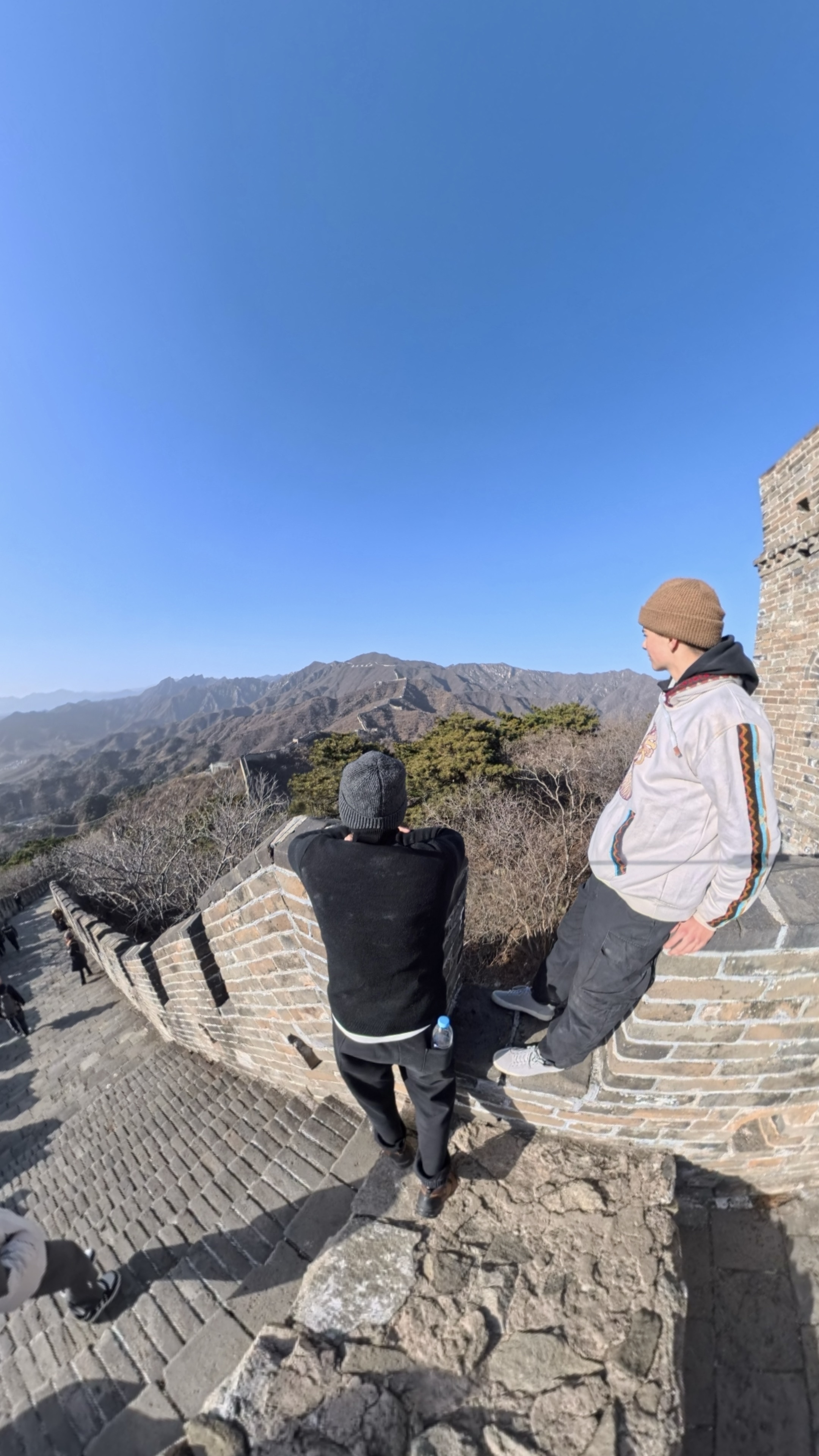 Ken on the Great Wall of China