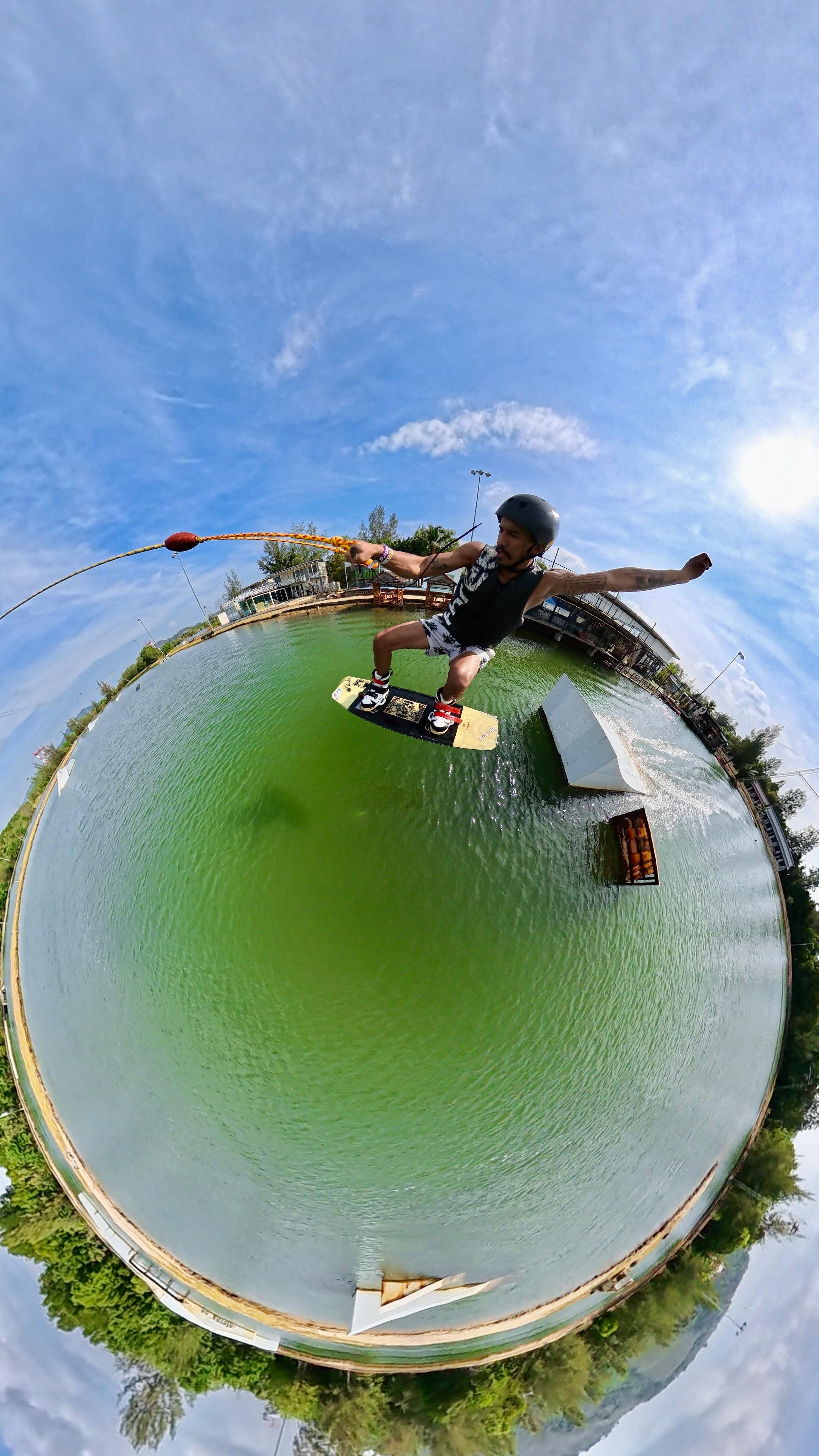 Wakeboarding adventure